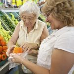 Aged care services - shopping assistance